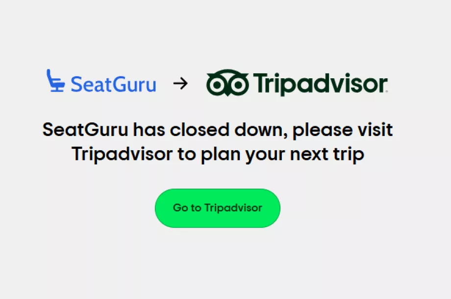 Кінець веб-сайту SeatGuru