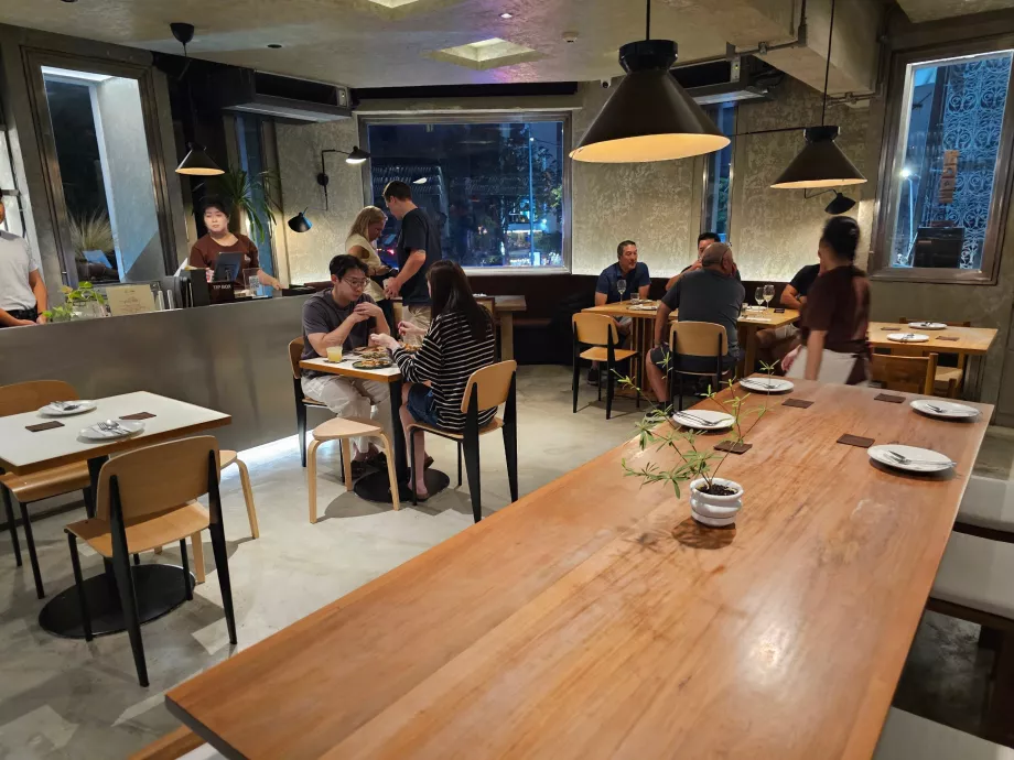 Aunglo - ресторанне середовище