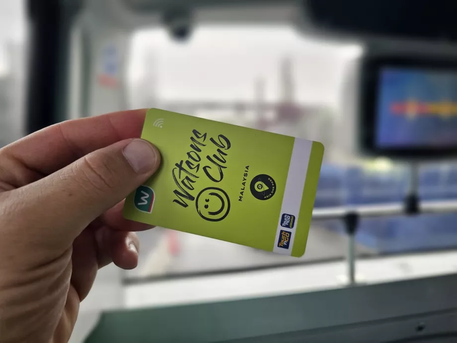 Картка Touch-n-Go від Watsons