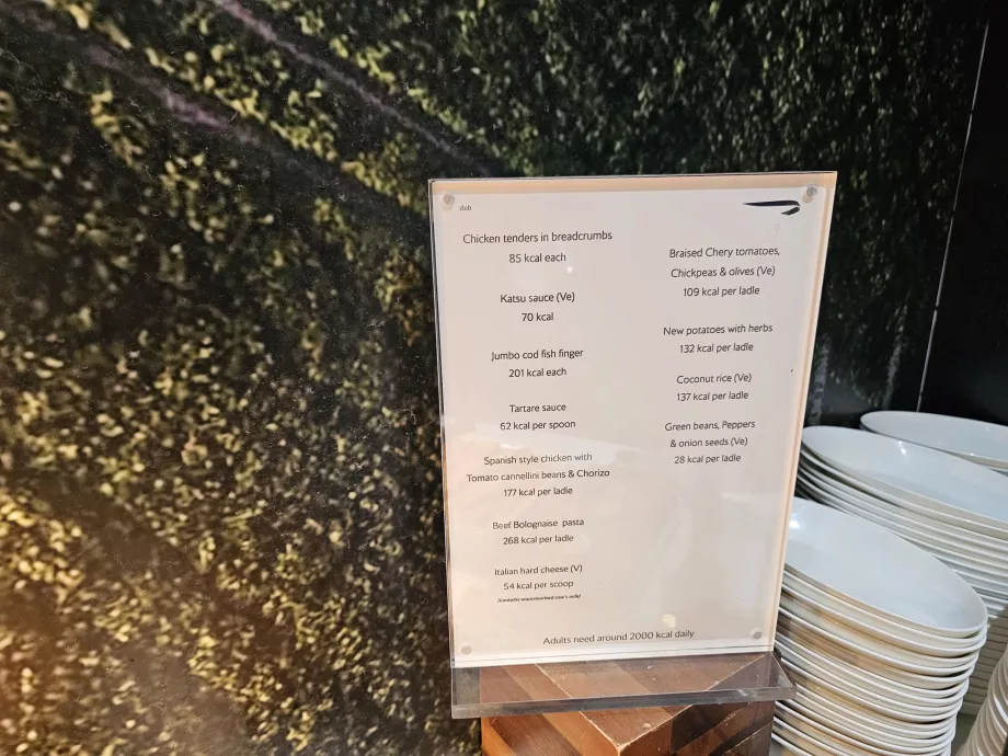 Інформація про калорійність