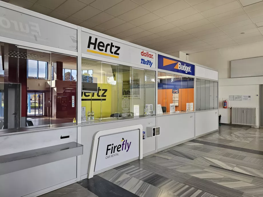 Прилавок для прокату автомобілів