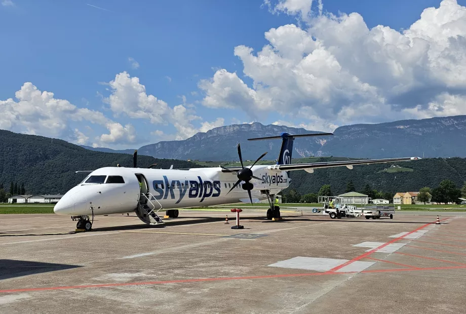 SkyAlps в аеропорту Больцано