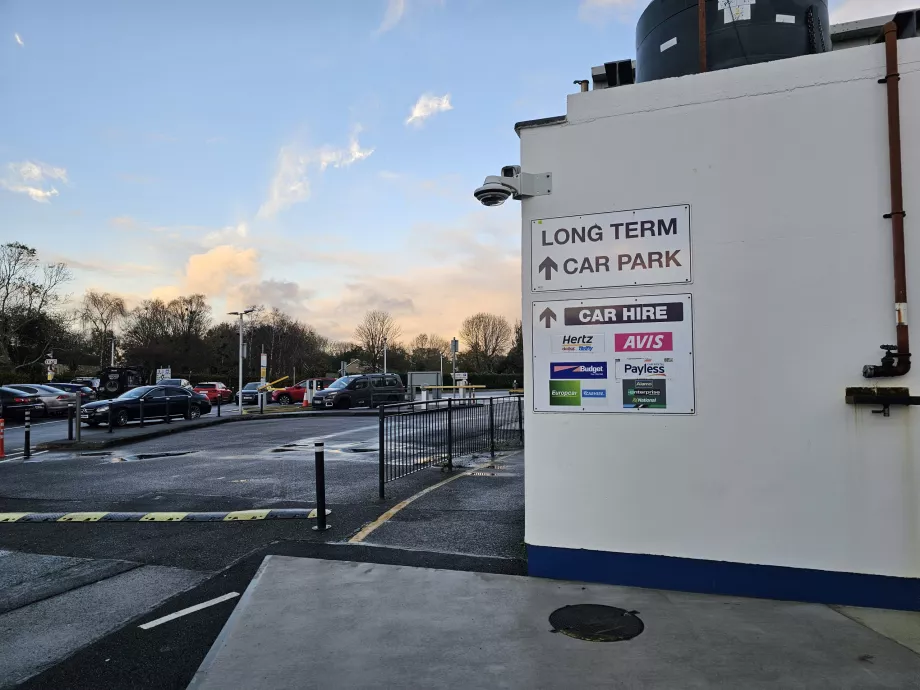 Пішохідний маршрут до пунктів прокату автомобілів