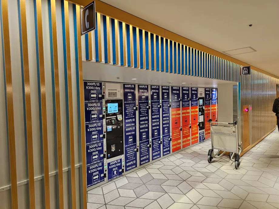 Шафки для зберігання багажу