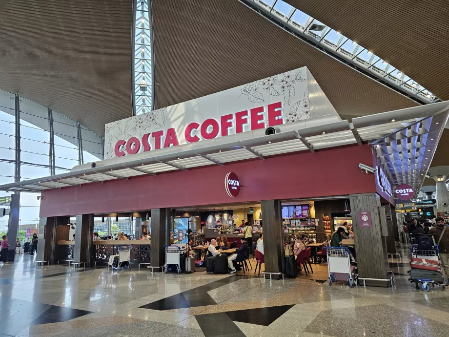 Costa Coffee, Термінал 1, громадська зона