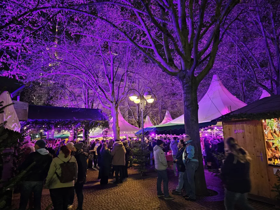 Вайнахтсмаркт Вайсе-Лілі-Бруннен