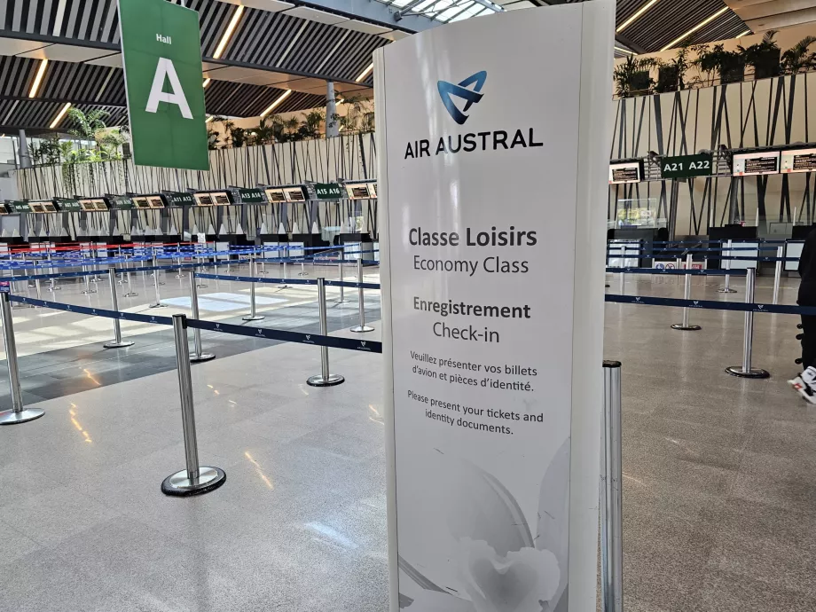 Реєстрація на рейс Air Austral