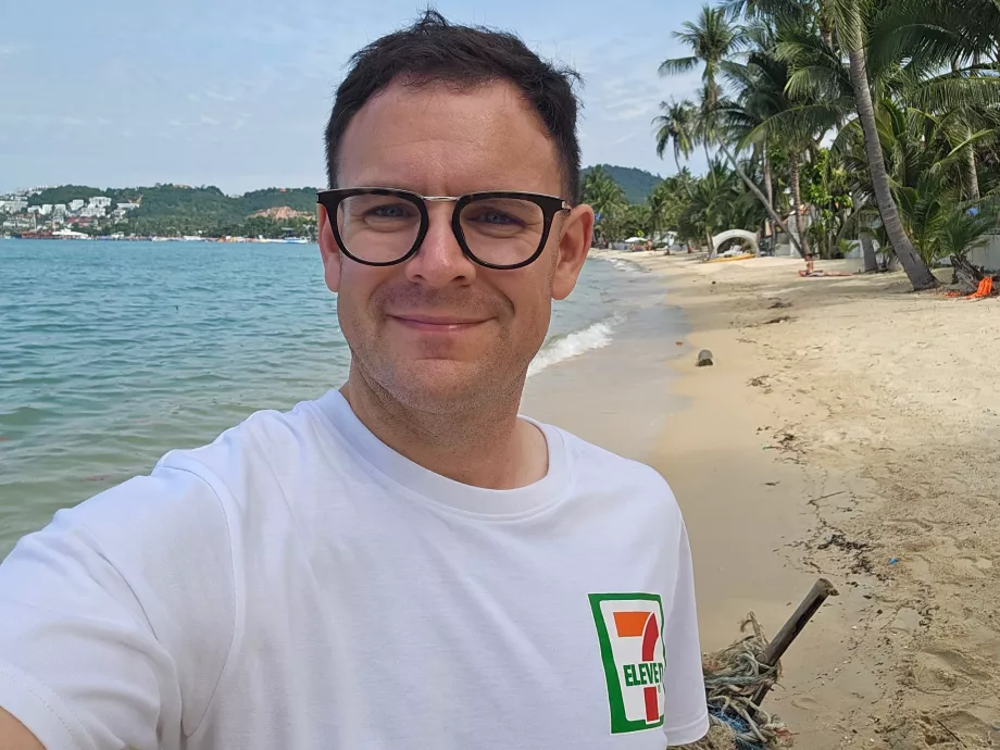 Я на пляжі Банграк