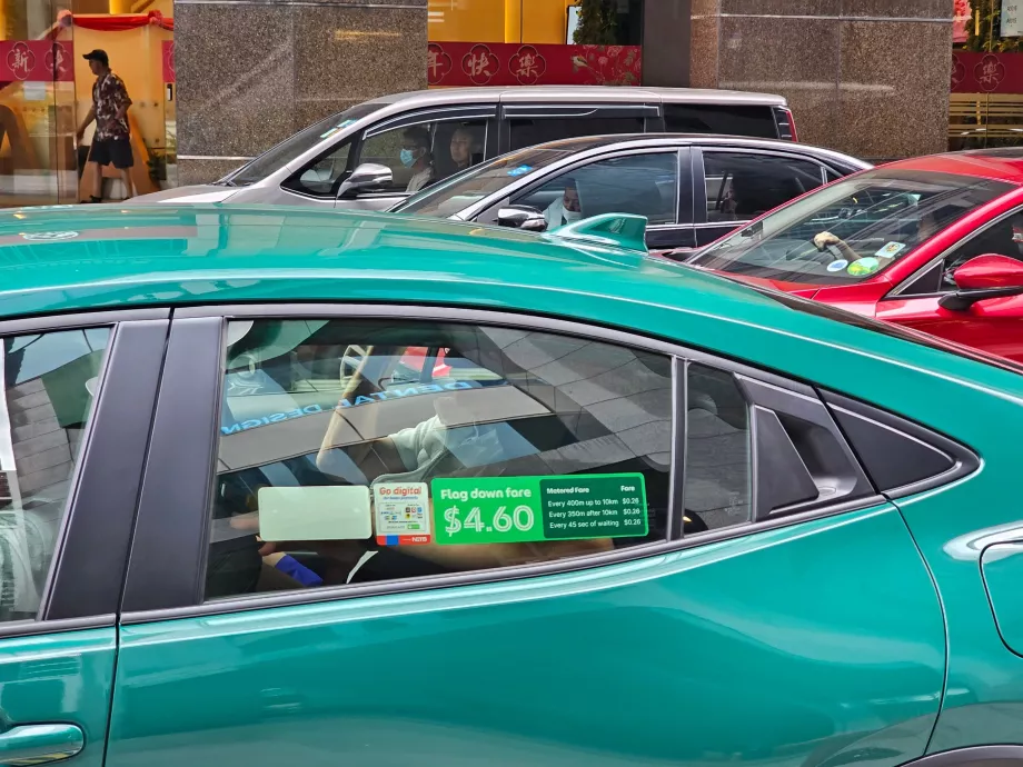 Прейскурант цін на таксі