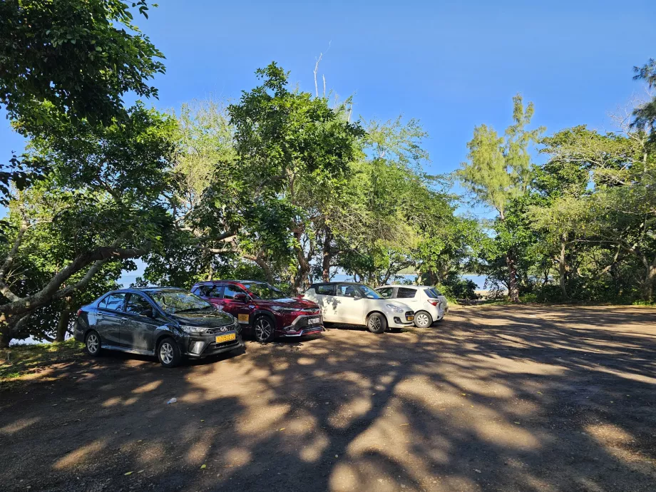 Парковка під Le Morne
