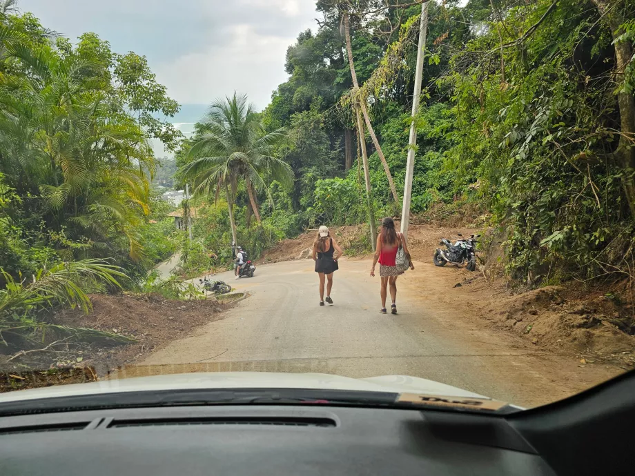Крута гора - дорога до Перекривних каменів