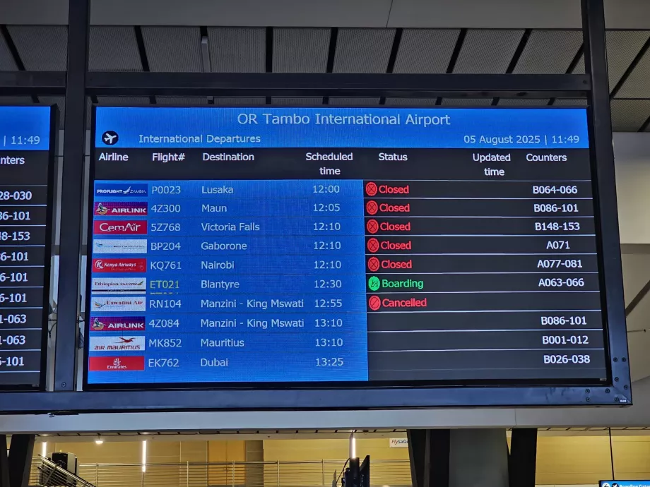 Дошка відправлення