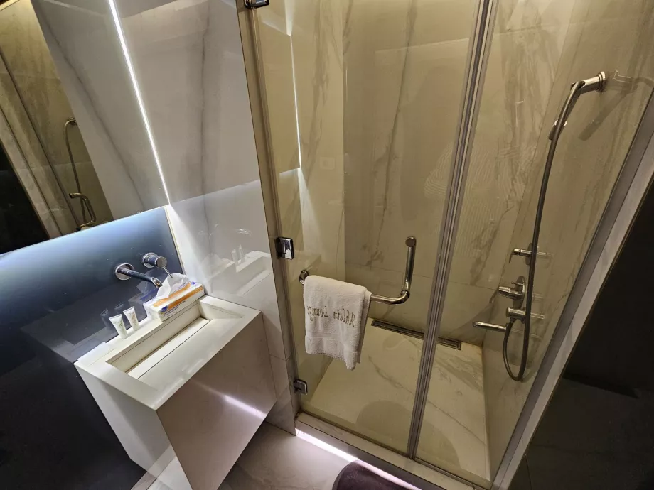 Ahlein Lounge, душ