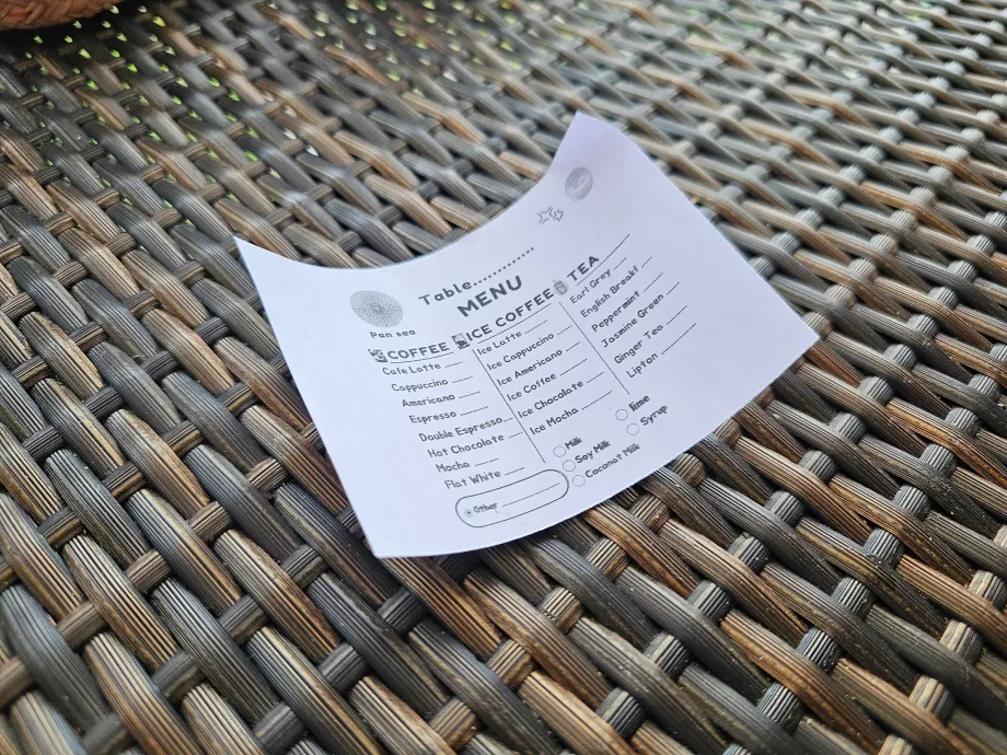 Сніданок: кавове меню