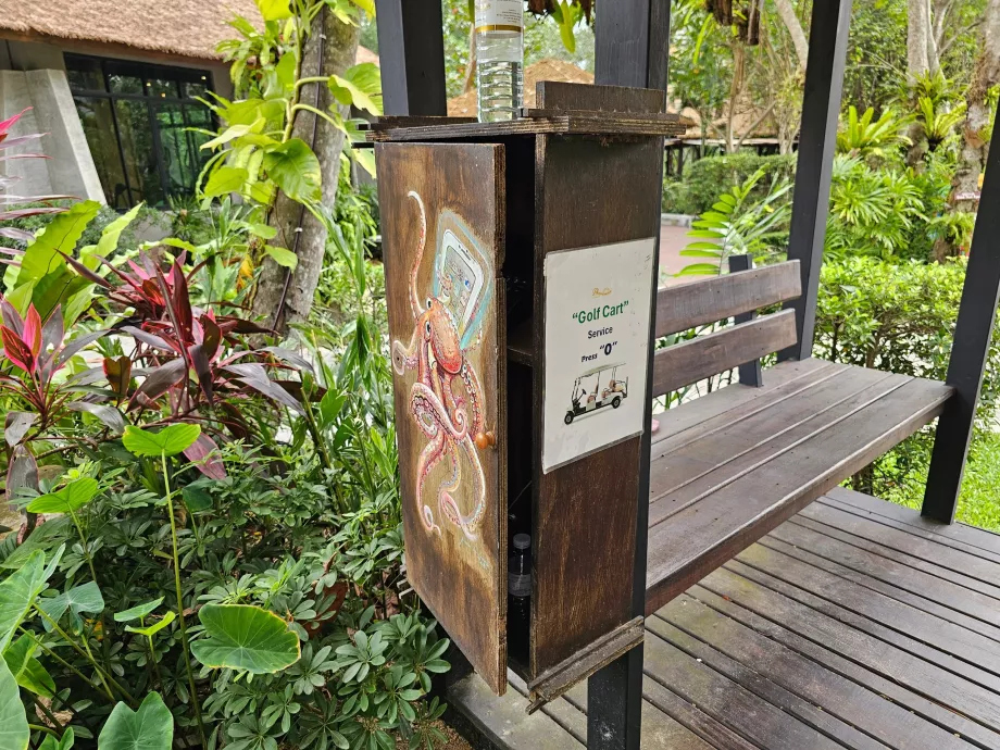 Телефон для виклику гольф-кара