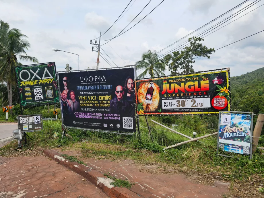 Оголошення про вечірки та нічні клуби