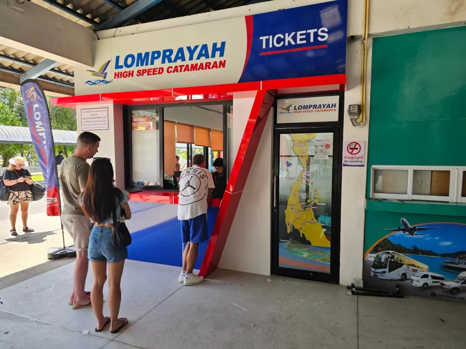 Пристань Тонг Сала, квиткова каса