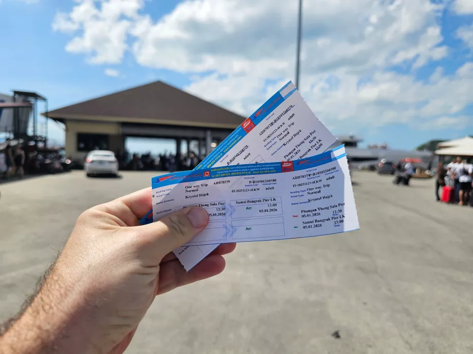 Квиток на пором Кох-Пханган - Самуї