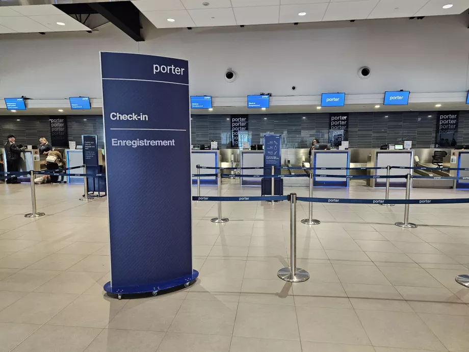 Реєстрація на рейс Porter Airlines