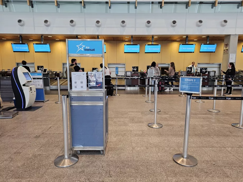 Реєстрація на рейс Air Transat