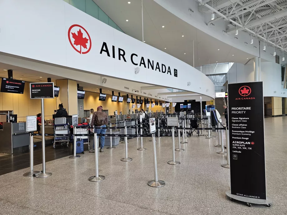 Реєстрація на рейс Air Canada