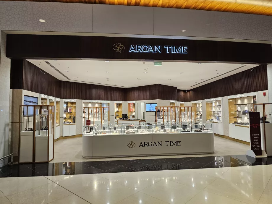 Ювелірні вироби та годинники, транзитна зона