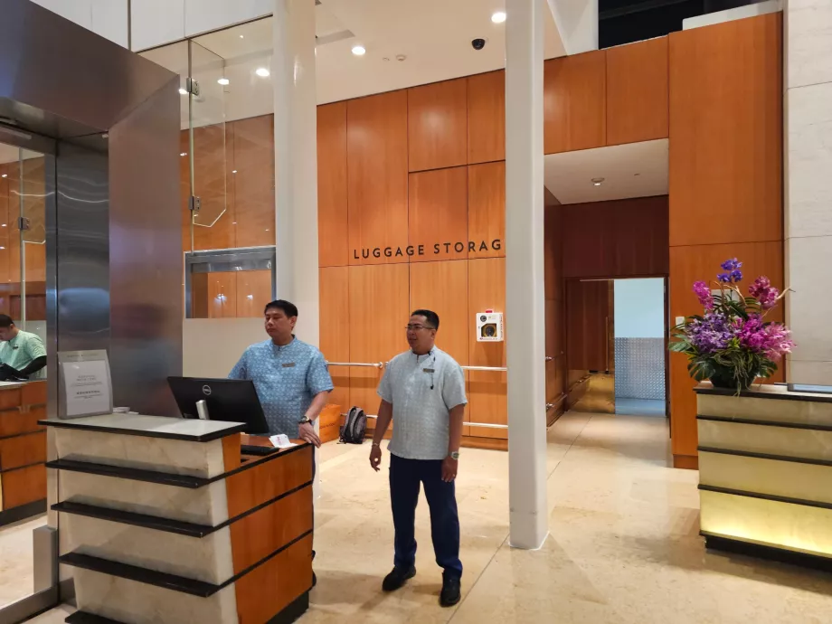 Камера зберігання багажу для гостей