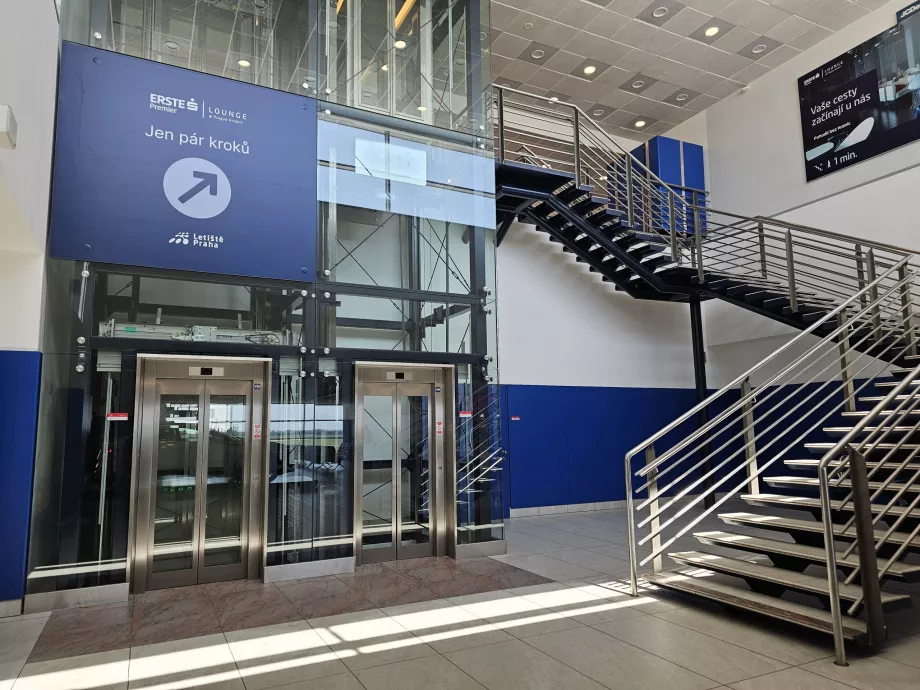 Розташування лаунжу D-gates Lounge у Терміналі 2