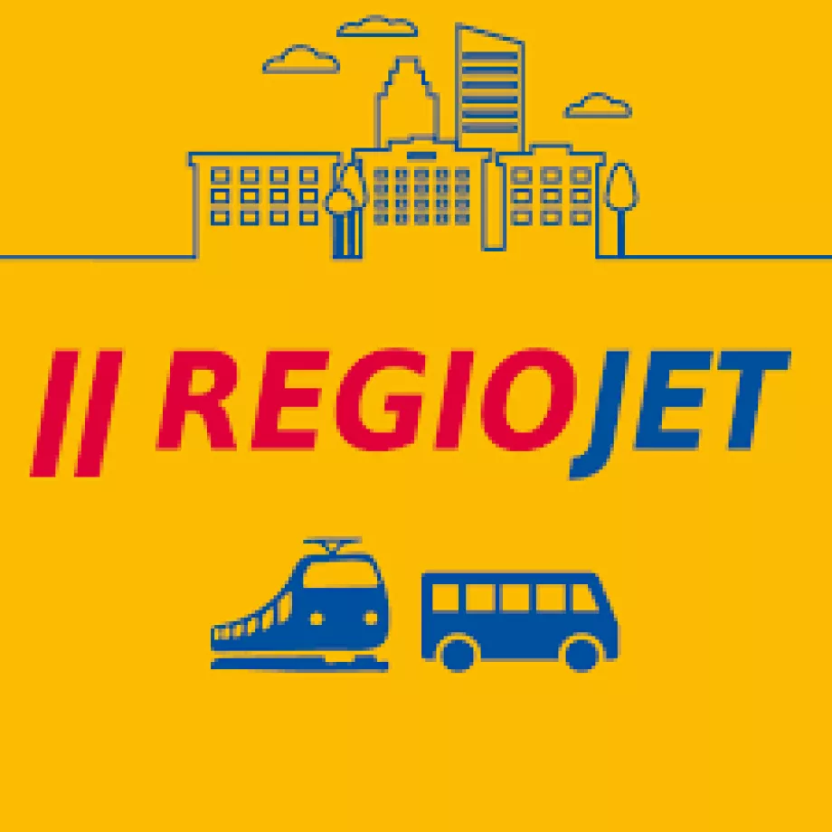 Знижка з логотипом Regiojet