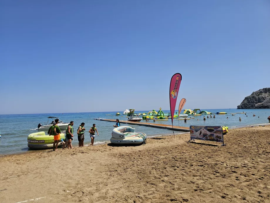 Водні види спорту, пляж Цамбіка