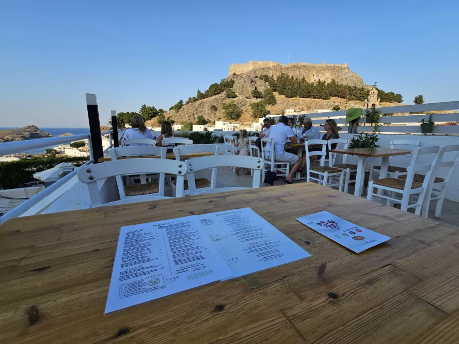 Ресторан на даху Lindos