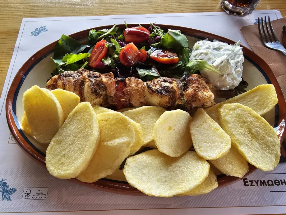 Курячий шашлик