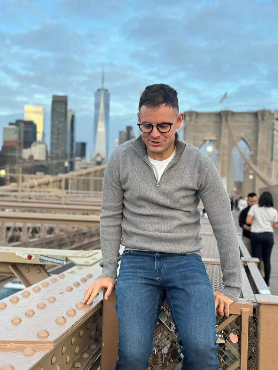 Я на Бруклінському мосту