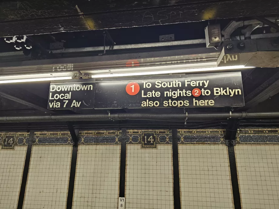 Вивіски в метро