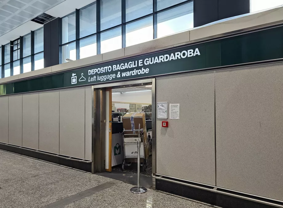 Камера схову, термінал 1