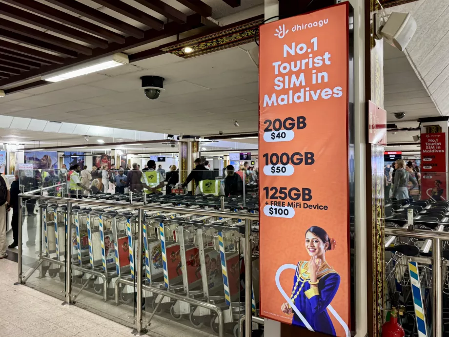 SIM-карта Dhiraagu Small MLE