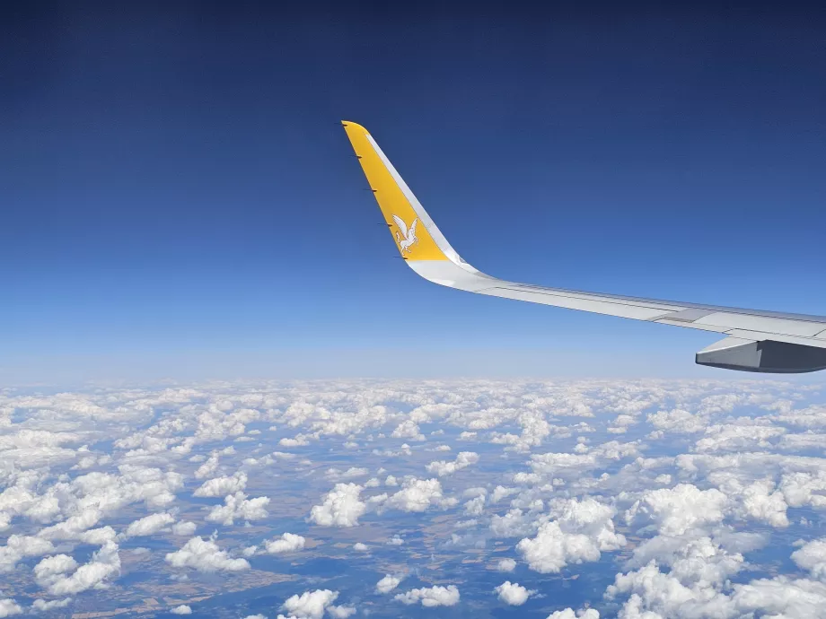Авіакомпанія Pegasus під час рейсу Прага-Стамбул