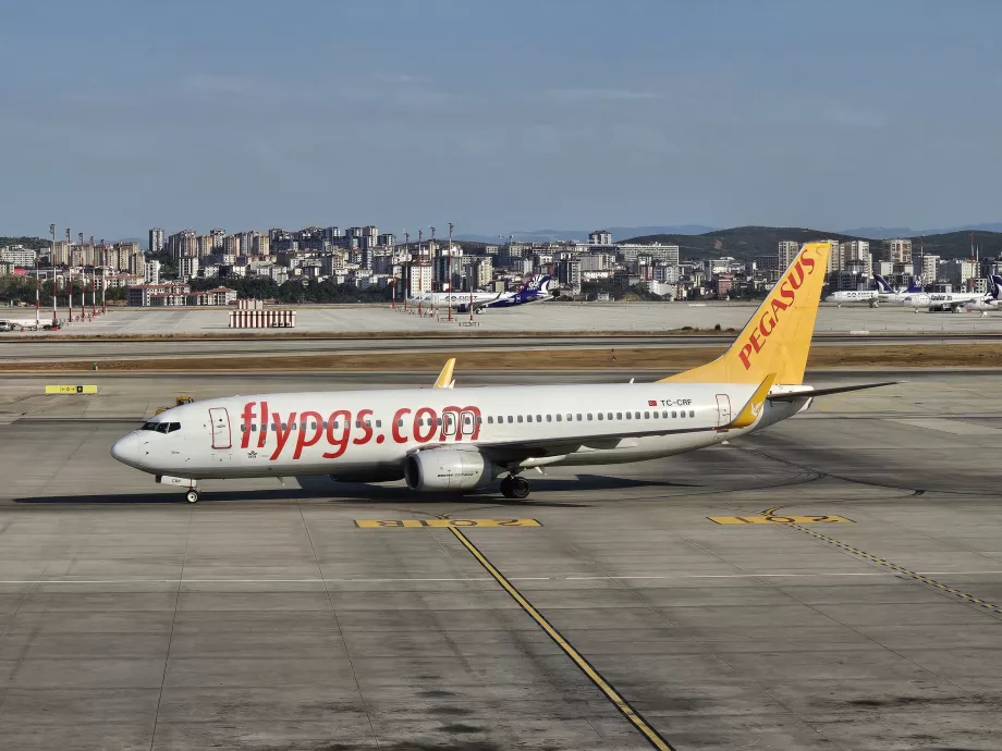 Pegasus Airlines, Boeing 737-800, аеропорт Стамбул SAW