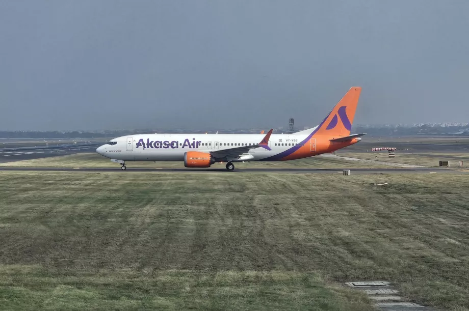 Akasa Air, Boeing 737, аеропорт Делі