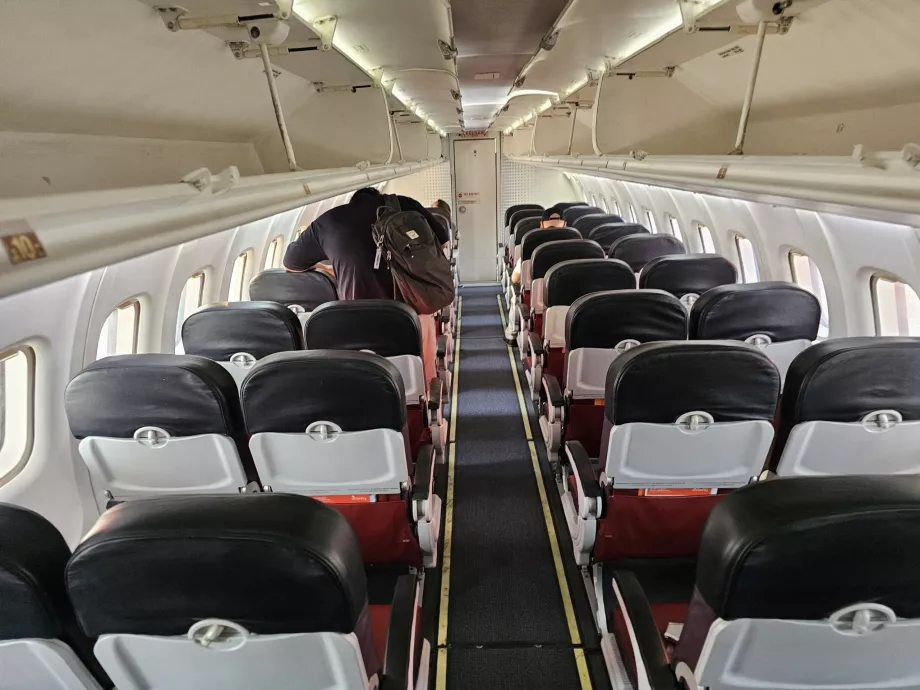 Інтер'єр літака ATR